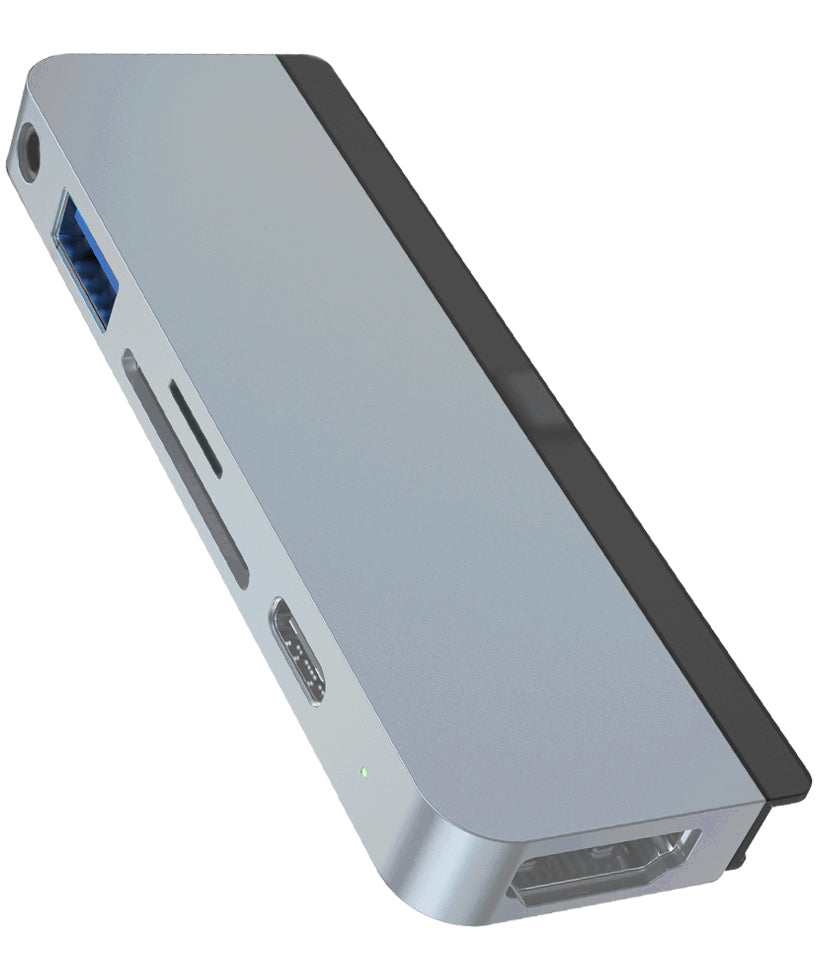 Concentrador 6 en 1 HyperDrive - Estación de acoplamiento - USB-C - HDMI - para Apple iPad Air de 10,9 pulgadas, iPad Pro de 11 pulgadas, iPad Pro de 12,9 pulgadas, iPad mini (6.ª generación)