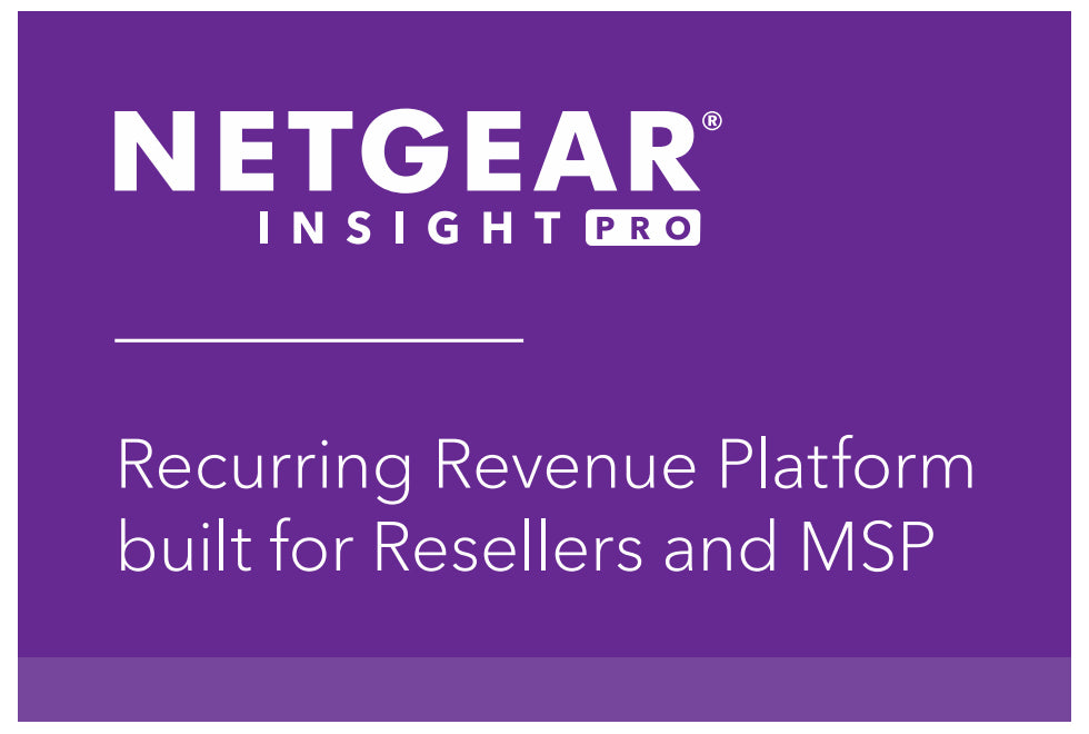 NETGEAR Insight Pro - Subscription License (1 Year) - 1 Managed Device - Hosted