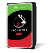 Seagate IronWolf ST8000VN004 - Hard disk - 8 TB - internal - 3.5" - SATA 6Gb/s - 7200 rpm - buffer: 256 MB