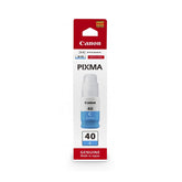 Canon GI 40 C - Cyan blue - original - ink refill - for PIXMA G5040, G6040, G7040, GM2040, GM4040