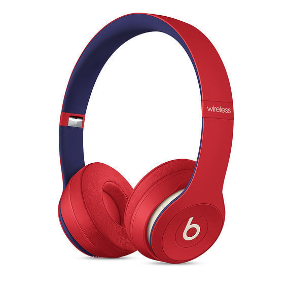 Beats Solo3 - Beats Club Collection - over-ear headphones with microphone - in-ear - bluetooth - wireless - noise isolation - club red - for iPad/iPhone/iPod/TV/Watch