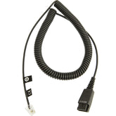 Jabra - Cabo de auricular - Quick Disconnect para RJ-11 macho - 2 m