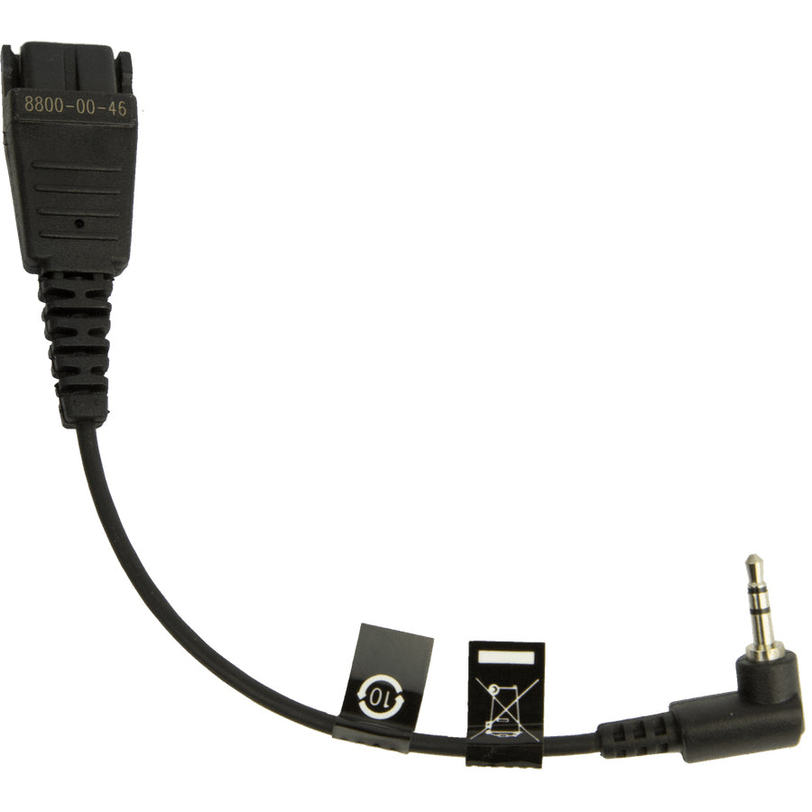 Jabra - Headset cable - male micro jack to male Quick Disconnect