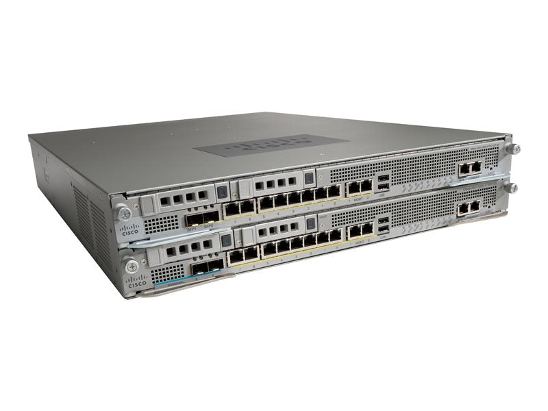 Cisco ASA 5585-X - Dispositivo de seguridad - 10 GigE - 2U - Montable en gabinete - con Security Services Processor-10(SSP-10), FirePOWER Security Services Processor-10(SFR-10) y FirePOWER Services