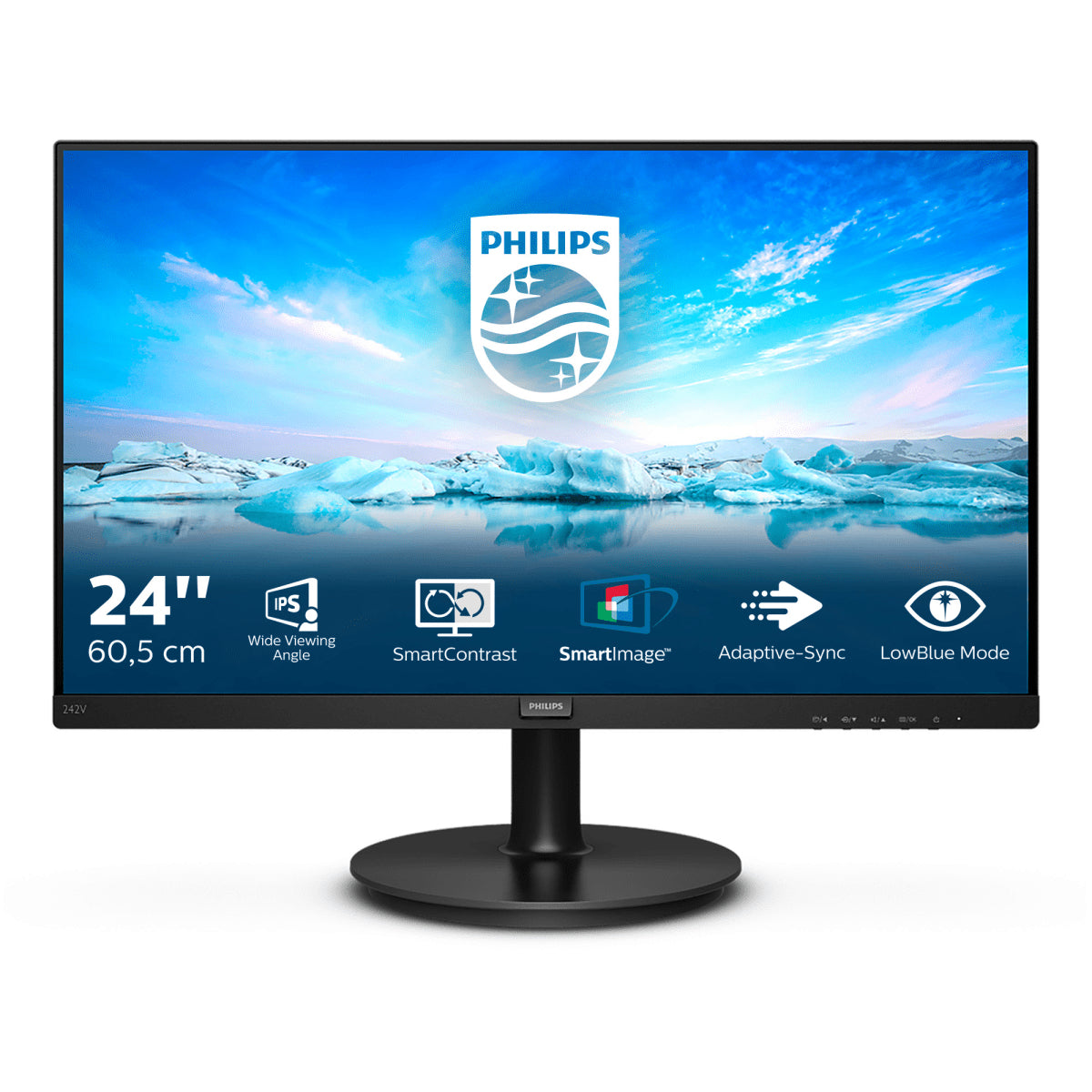 PHILIPS MONITOR IPS 24 (23.8) 16:9 FHD VGA HDMI DP SPEAKERS 242V8A/00