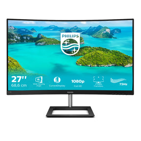 PHILIPS MONITOR 27 16.9 CURVED FHD VGA HDMI DP SPEAKERS 272E1CA