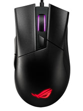 ASUS ROG Gladius II Core - Mouse - Right - Optical - Wired - USB - Black - for 15, ROG Strix G15, ROG Zephyrus Duo 15, ROG Zephyrus G14, TUF505, ZenBook 13, 14