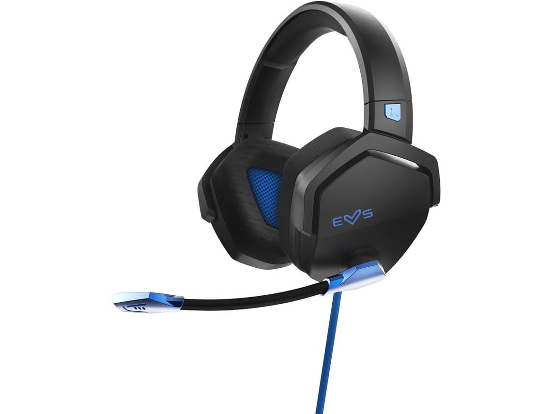 Energy Sistem ESG 3 - Headphones - 7.1 channel - full size - with cable - 3.5mm jack - thunder blue