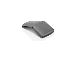 Lenovo Yoga Mouse with Laser Presenter - Mouse / remote control - optical - 4 buttons - wireless - 2.4GHz, Bluetooth 5.0 - USB wireless receiver - iron gray - for IdeaPad S340-14, Slim 7 Carbon 13, ThinkCentre M90a Pro Gen 3 , M90q Gen 2, M90t Gen 3