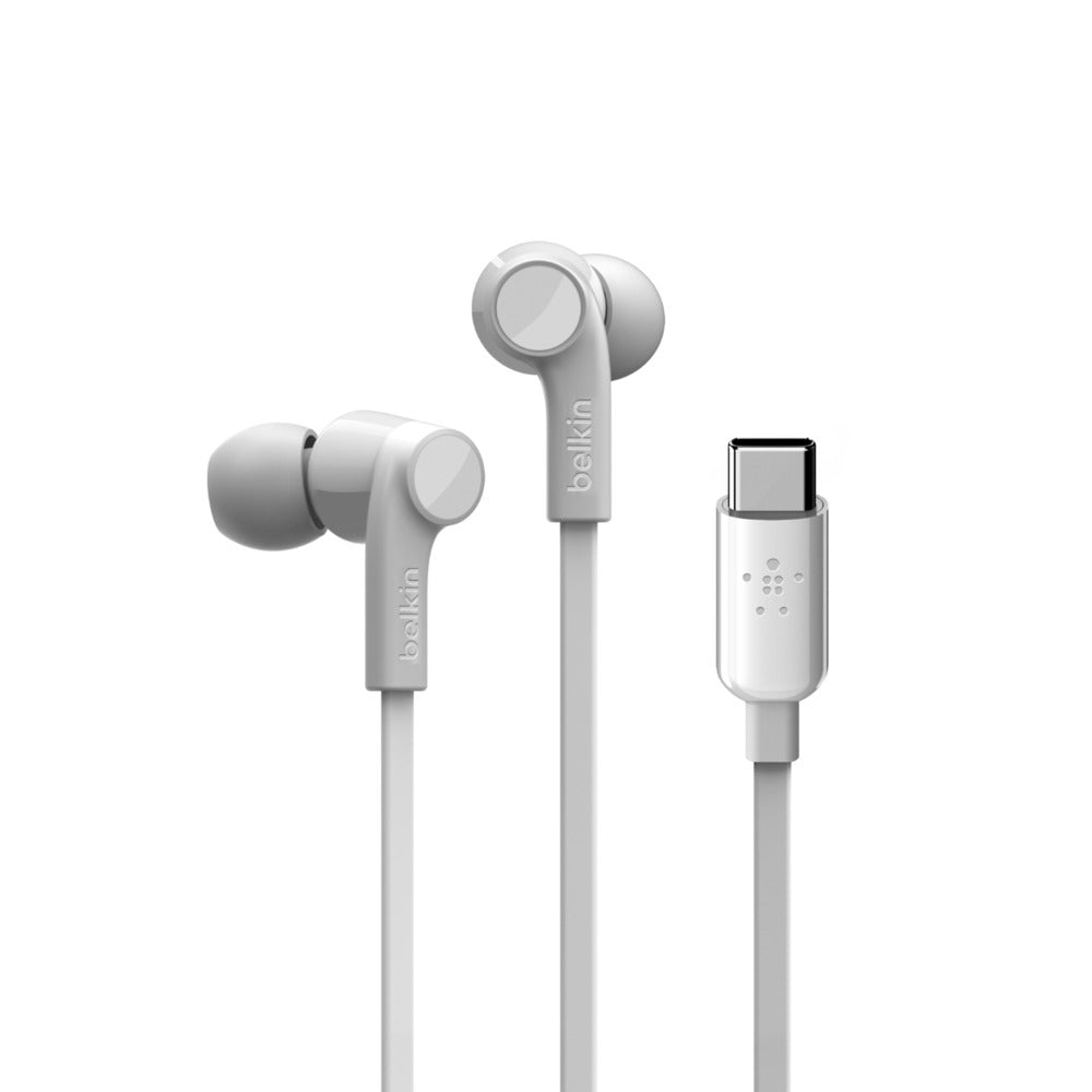 Belkin USB-C IN-EAR HEADPHONE White