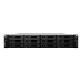 Synology SA3400 - Servidor NAS - 12 baias - montável em bastidor - RAID (expansão de disco rígido) 0, 1, 5, 6, 10, JBOD, RAID F1 - RAM 16 GB - Gigabit Ethernet / 10 Gigabit Ethernet - iSCSI assistência - 2U