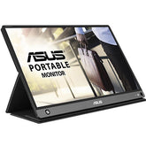 ASUS ZenScreen GO MB16AHP - LCD Monitor - 15.6" - portable - 1920 x 1080 Full HD (1080p) - IPS - 250 cd/m² - 700:1 - Micro HDMI, USB-C - speakers - black