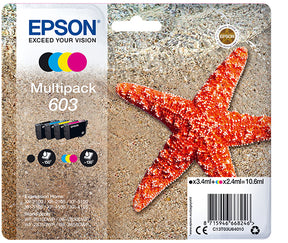 EPSON INK PACK 4 COLORS 603 XP-28xx/3100/21xx/3105/41xx