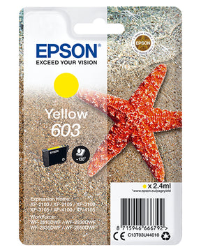 TINTA AMARILLA EPSON 603 XP-28xx/3100/21xx/3105/41xx