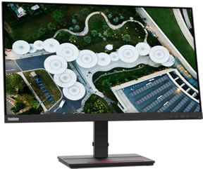 Lenovo ThinkVision S24e-20 - Monitor LED - 24" (23.8" visível) - 1920 x 1080 Full HD (1080p) - VA - 250 cd/m² - 3000:1 - 4 ms - HDMI, VGA - preto lustroso