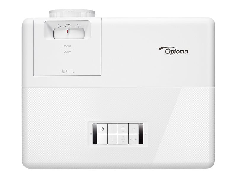 Optoma ZW400 - Projector DLP - laser - 3D - 4000 lumens ANSI - WXGA (1280 x 800) - 16:10 - 720p