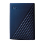 WD My Passport for Mac WDBA2F0040BBL - Hard drive - encrypted - 4 TB - external (portable) - USB 3.2 Gen 1 - 256-bit AES - night blue