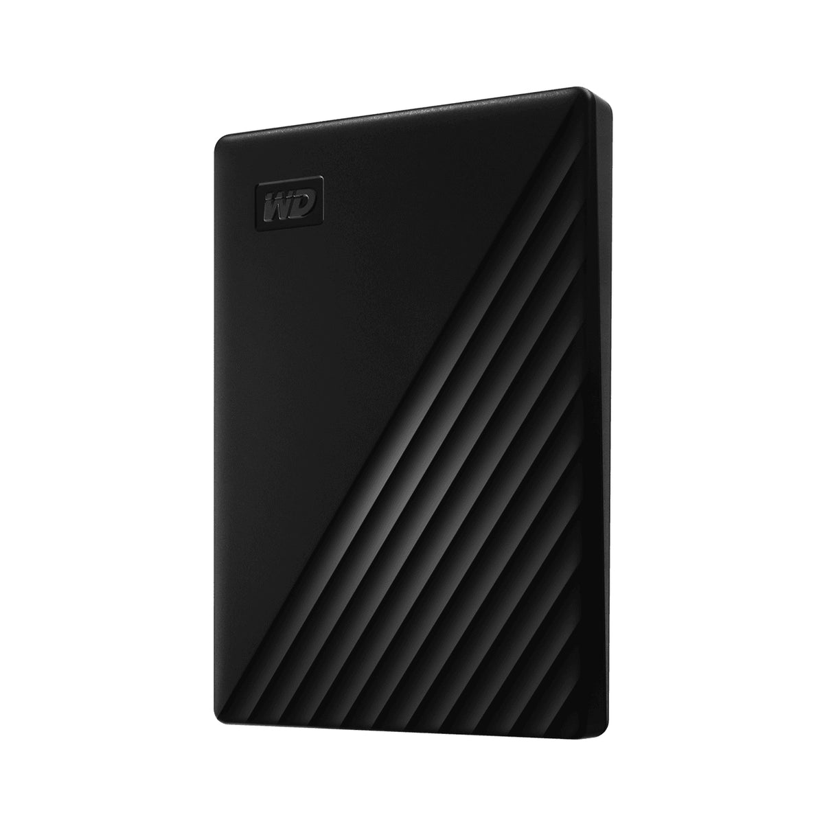 WD My Passport WDBYVG0010BBK - Hard drive - encrypted - 1 TB - external (portable) - USB 3.2 Gen 1 - 256-bit AES - black