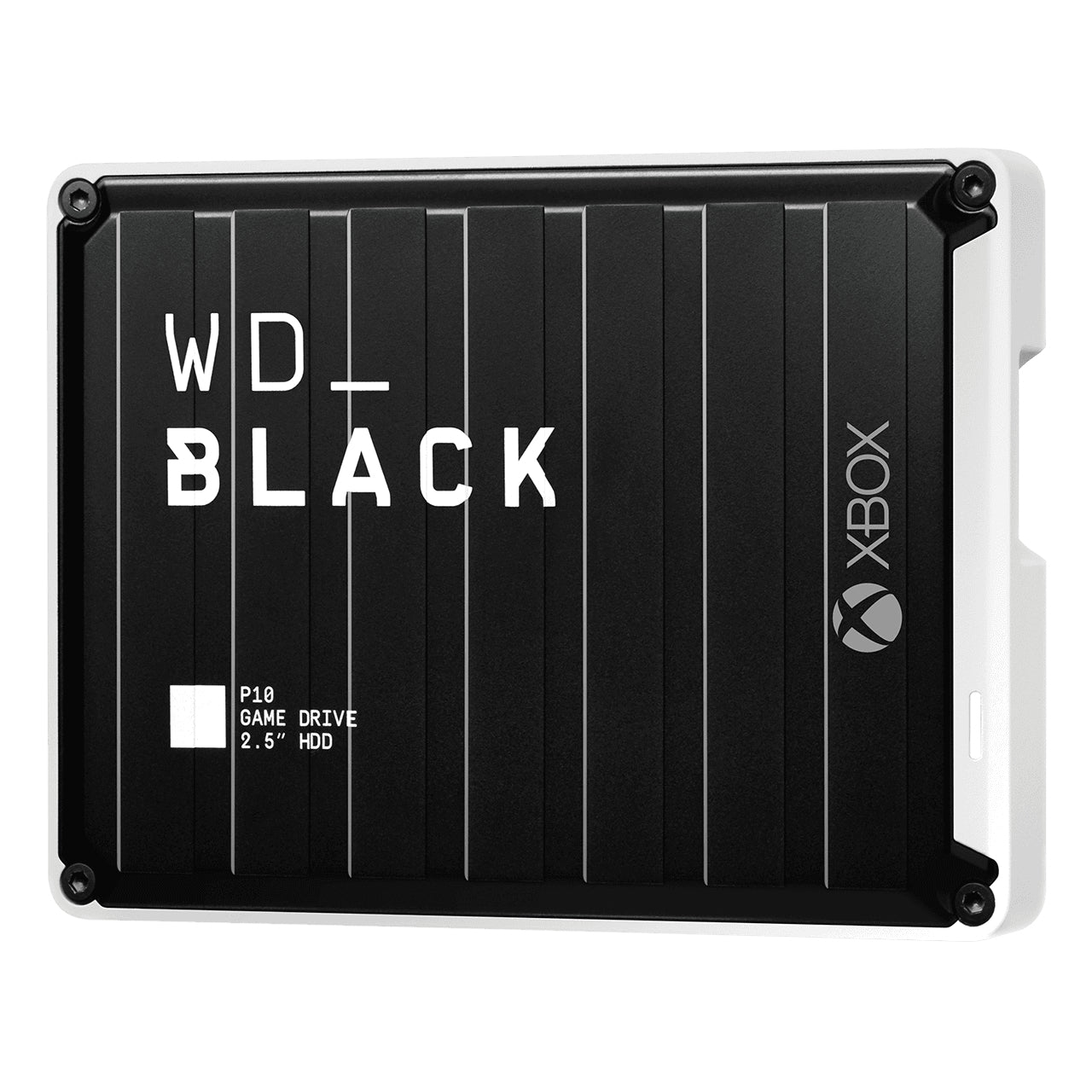 WD_BLACK P10 Game Drive for Xbox One WDBA5G0050BBK - Hard Drive - 5TB - External (Portable) - USB 3.2 Gen 1 - Black with White Trim