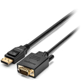 Kensington - Adapter Cable - DisplayPort (M) to HD-15 (VGA) (M) - DisplayPort 1.2 - 1.83 m - passive, assist 1080p - black