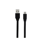 MOOOV CABLE USB-A / USB-C FLAT DATA &amp; CHARGE BLACK 2mt