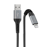 MOOOV REINFORCED MFI/USB-A LIGHTNING CABLE ULTIMATE FOR IPHONE IPAD 1 M BLACK