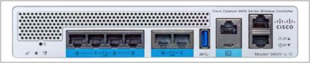 Controlador inalámbrico Cisco Catalyst 9800-L - Dispositivo de administración de red - 10 GigE - Wi-Fi 6 - 1U - Montable en gabinete