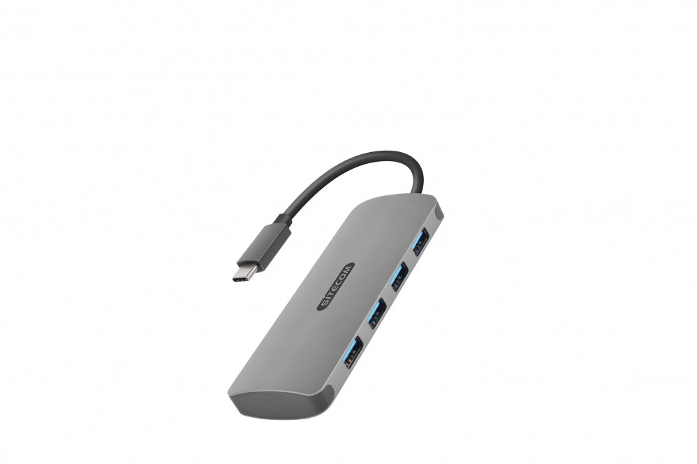 Sitecom CN-383 - Hub - 4 x SuperSpeed USB 3.0 - desktop