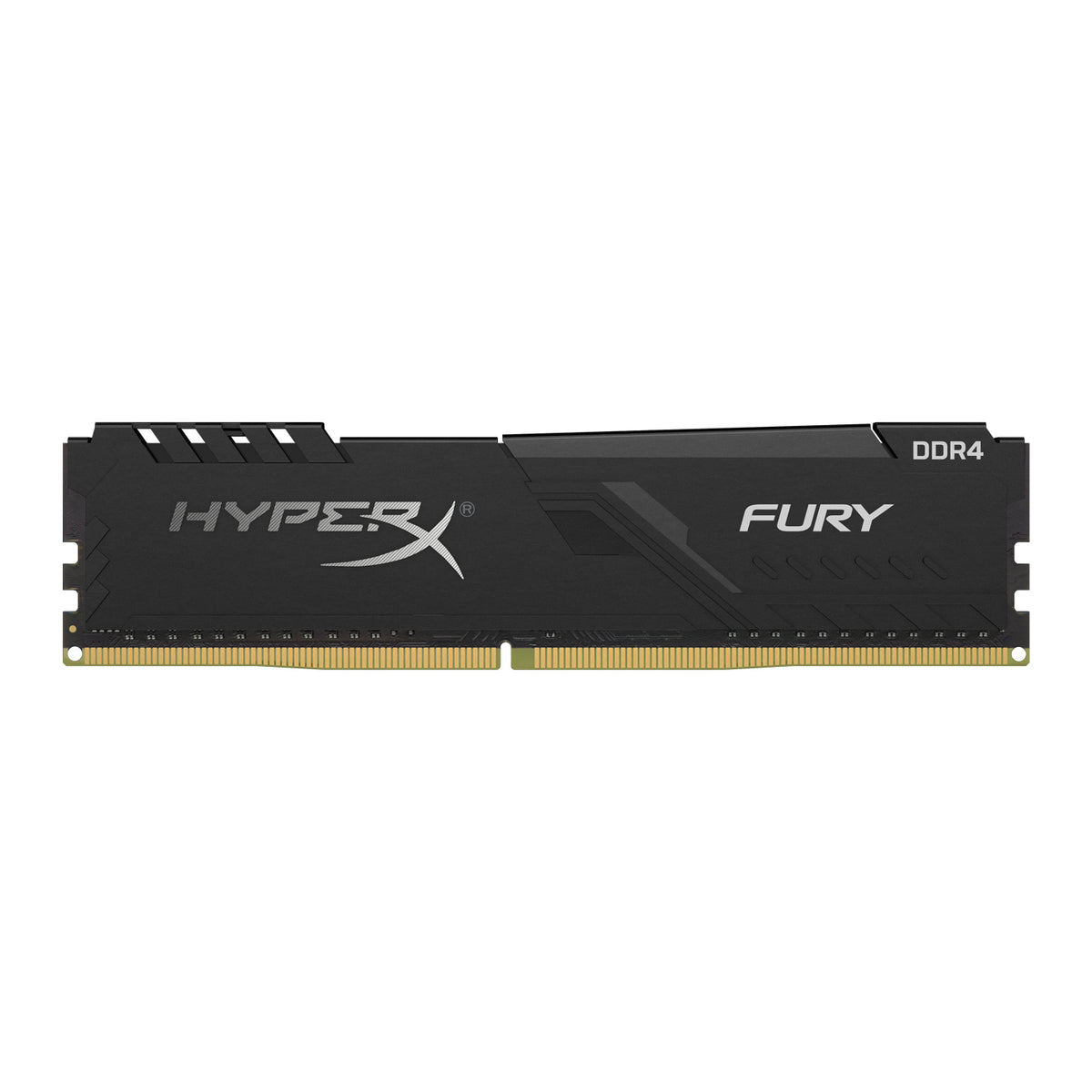 HyperX FURY - DDR4 - módulo - 4 GB - DIMM 288-pin - 3200 MHz / PC4-25600 - CL16 - 1.35 V - unbuffered - sem ECC - preto