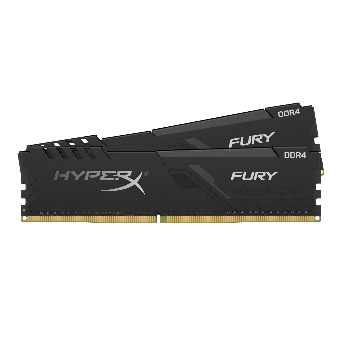 HyperX FURY - DDR4 - kit - 8 GB: 2 x 4 GB - 288-pin DIMM - 3000 MHz / PC4-24000 - CL15 - 1.35 V - unbuffered - no ECC - black