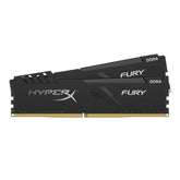 HyperX FURY - DDR4 - kit - 8 GB: 2 x 4 GB - DIMM de 288 pines - 3000 MHz / PC4-24000 - CL15 - 1,35 V - sin búfer - sin ECC - negro