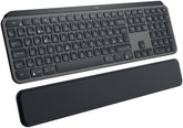 Logitech MX Keys - Teclado - retroiluminação - Bluetooth, 2.4 GHz - QWERTZ - Suíço - grafite