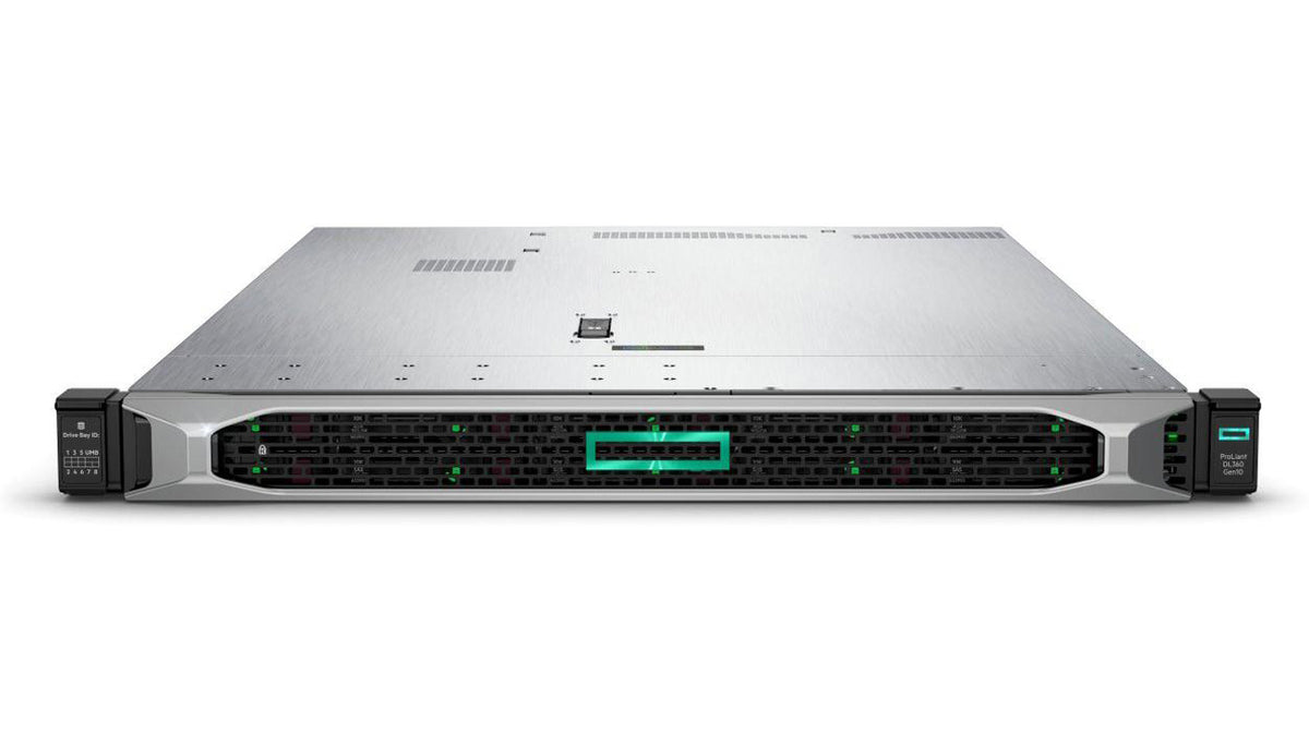 HPE ProLiant DL360 Gen10 SMB Network Choice - Server - rack mountable - 1U - 2-way - 1 x Xeon Silver 4208 / 2.1 GHz - RAM 16 GB - SAS - hot-swap 2.5" bay(s) - no HDD - GigE - monitor: none