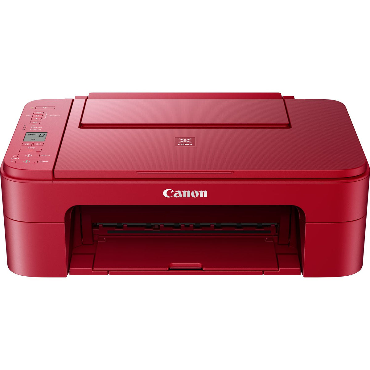 Canon PIXMA TS3352 - Multifunction Printer - Color - Inkjet - 216 x 297 mm (original) - A4/Legal (media) - up to 7.7 ipm (print) - 60 sheets - USB 2.0, Wi-Fi(n) - red