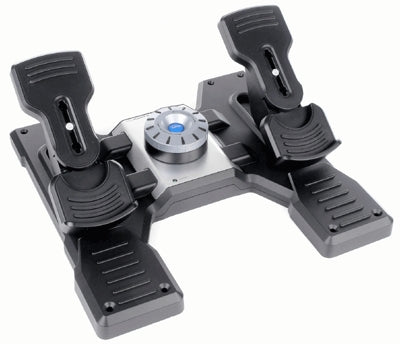 Logitech Flight Rudder Pedals - Pedals - with cable - for PC