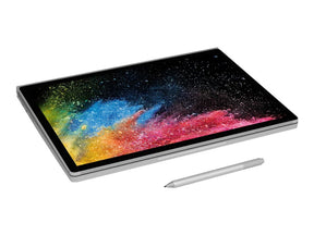 Microsoft Surface Book 2 - Tablet - with keyboard dock - Intel Core i7 8650U / 1.9 GHz - Win 10 Pro 64-bit - NVIDIA GeForce GTX 1050 - 8 GB RAM - 256 GB SSD - 13.5" 3000 x 2000 touch screen - Wi-Fi -Fi 5 - silver - kbd: Portuguese - commercial