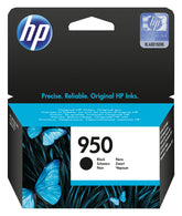 HP 950 - Black - Genuine - Ink Cartridge - for Officejet Pro 251, 276, 8100, 8600, 8600 N911, 8610, 8615, 8616, 8620, 8625, 8630, 8640