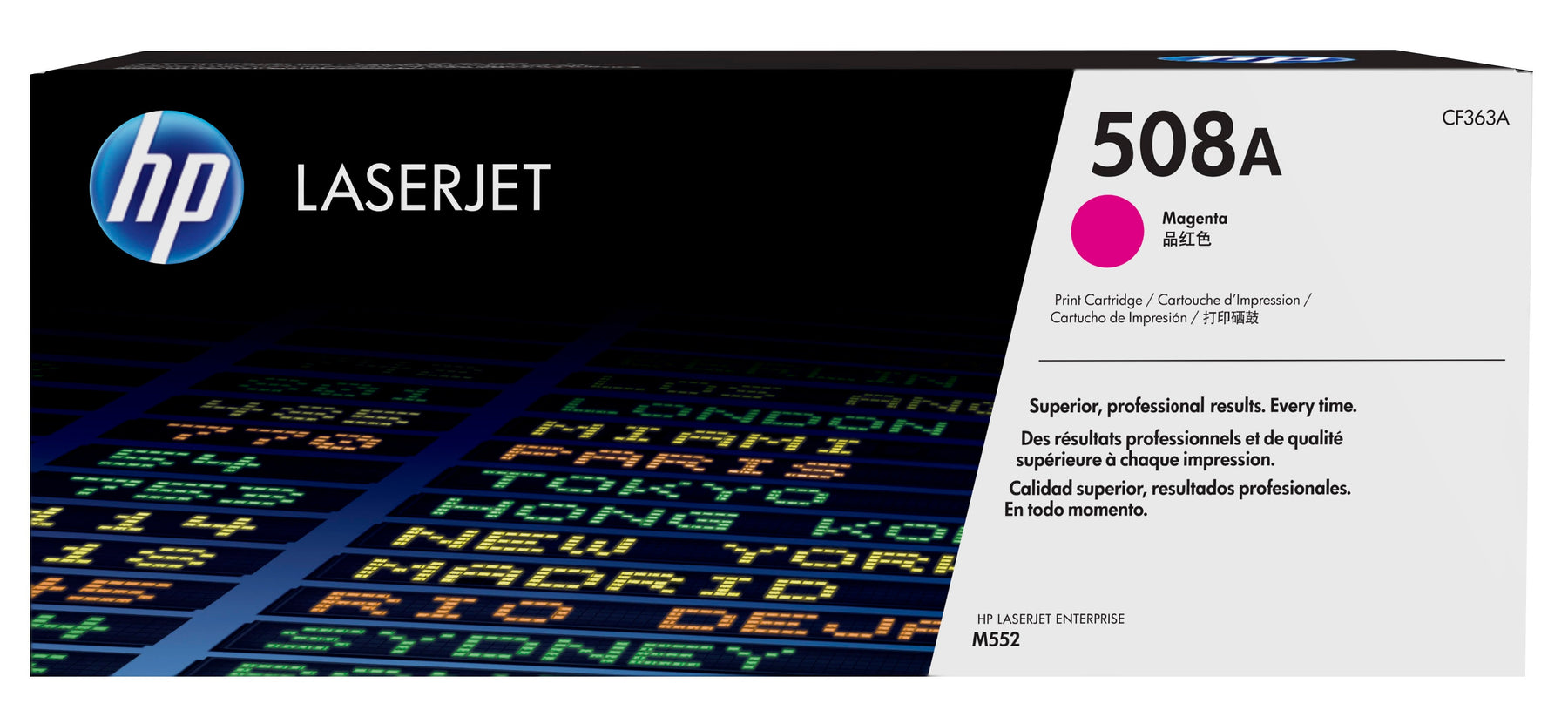 HP 508A - Magenta - Genuine - LaserJet - Toner Cartridge (CF363A) - for Color LaserJet Enterprise MFP M577, LaserJet Enterprise Flow MFP M577