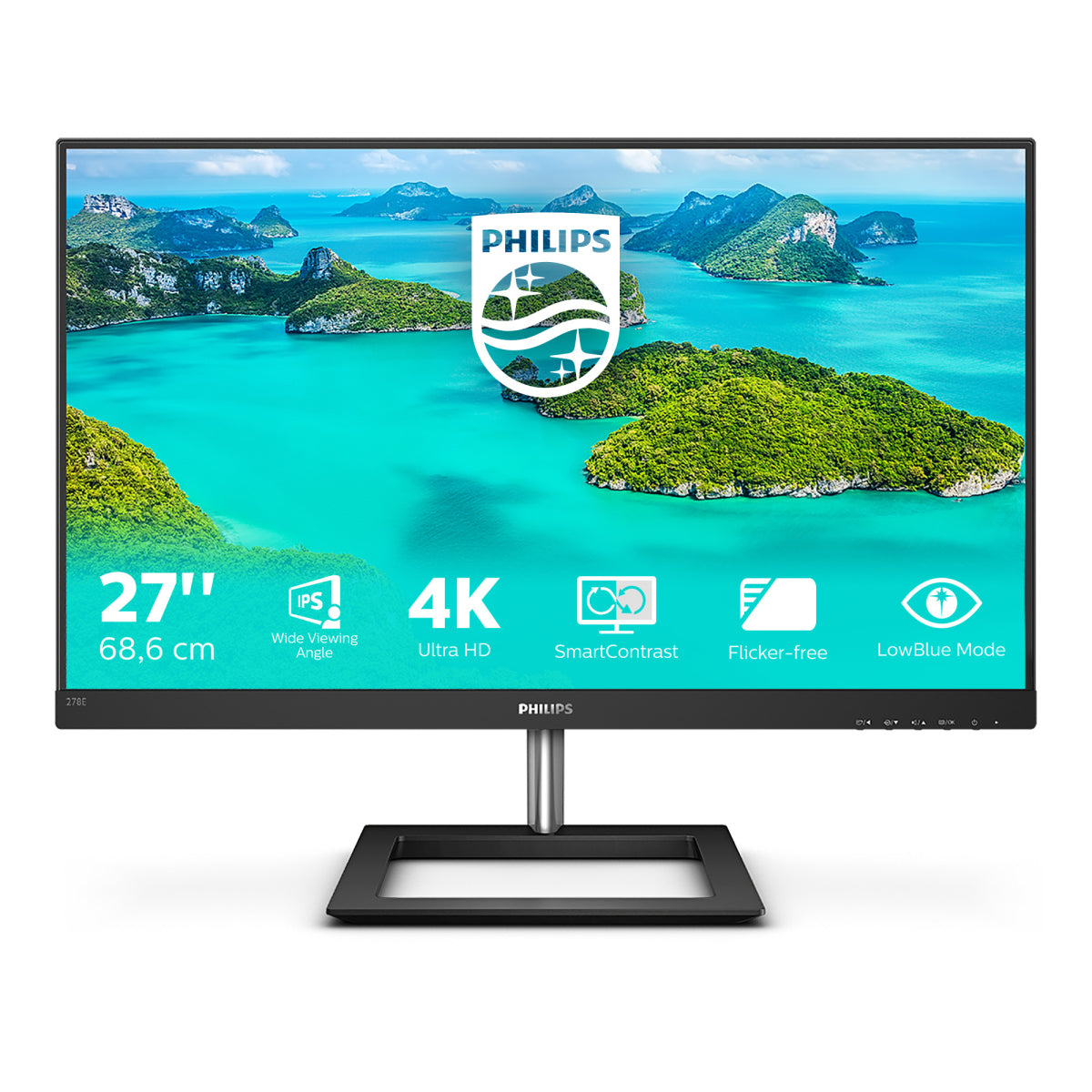 PHILIPS MONITOR LED IPS 27 16:9 4K HDMI DP SPEAKERS 278E1A/00