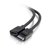 C2G 3ft DisplayPort Extension Cable - M/F - Cabo de extensão DisplayPort - DisplayPort (M) para DisplayPort (F) - DisplayPort 1.4 - 91.4 cm - suporte de 8K