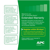 APC Extended Warranty - Extended Service Agreement (Extended) - parts - 3 years (3rd/4th/5th years) - charging - response time: NBD - for P/N: AP9335TH, NBPD0160A, NBRK0250