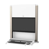 Ergotron CareFit - Wall Mounted Workstation - Snow White