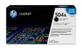 HP 504A - Preto - original - LaserJet - cartucho de toner (CE250A) - para Color LaserJet CM3530, CM3530fs, CP3525, CP3525dn, CP3525n, CP3525x, CP3527, CP3529