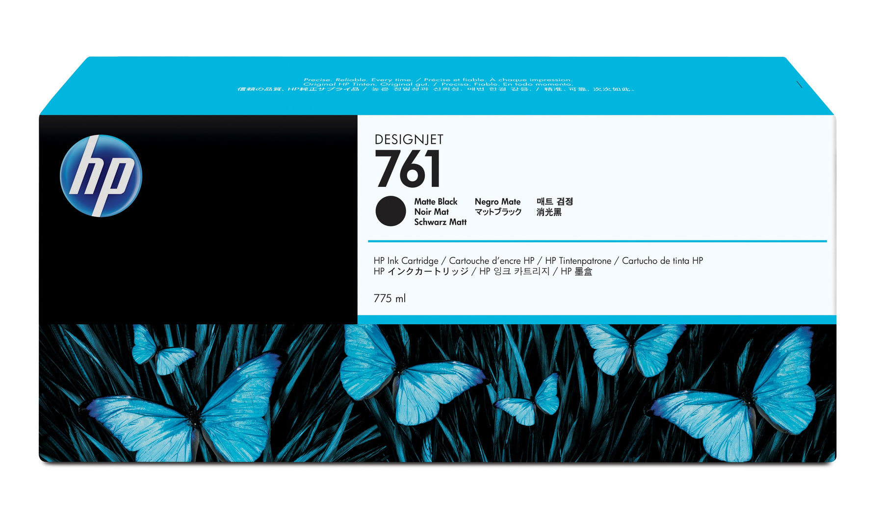 HP 761 - 775 ml - high capacity - matte black - original - DesignJet - ink cartridge - for DesignJet T7100, T7200 Production Printer