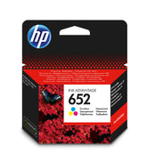 HP 652 - 5 ml - color (cyan, magenta, yellow) - original - Ink Advantage - ink cartridge - for Deskjet Ink Advantage 26XX, Ink Advantage 37XX, Ink Advantage 50XX, Ink Advantage 52XX