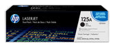 HP 125A - Pack of 2 - Black - Original - LaserJet - Toner Cartridge (CB540AD) - for Color LaserJet CM1312 MFP, CM1312nfi MFP, CP1215, CP1217, CP1515n, CP1518ni