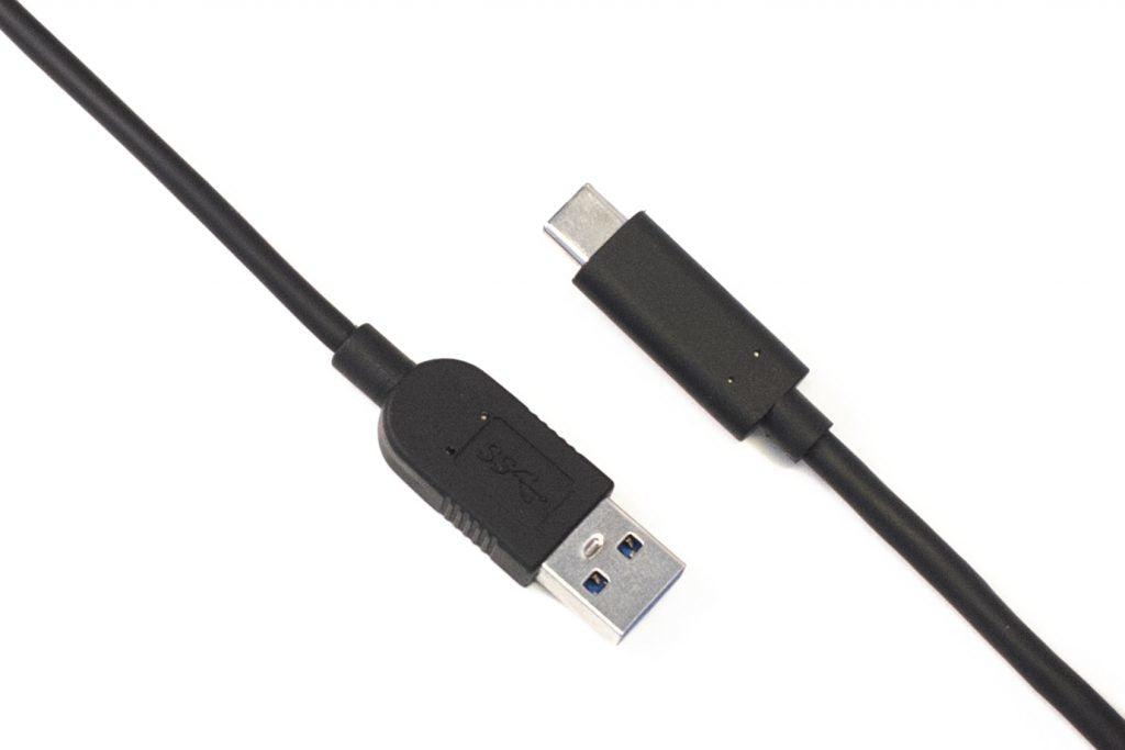 Huddly - Cabo USB - USB Tipo A (M) para USB-C (M) - USB 3.1 Gen 1 - 5 V - 2 A - 60 cm - preto - para IQ