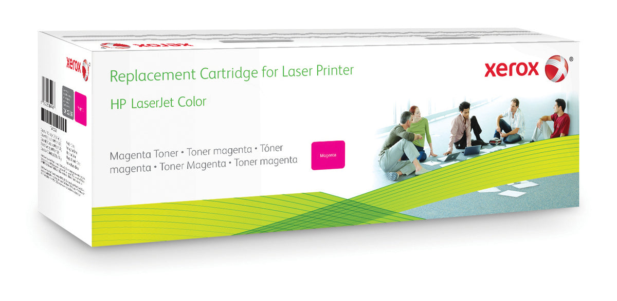 Xerox - Magenta - compatible - cartucho de tóner (opción para: HP CF543A, HP 203A) - para HP Color LaserJet Pro M254dw, M254nw, MFP M280nw, MFP M281cdw, MFP M281fdn, MFP M281fdw