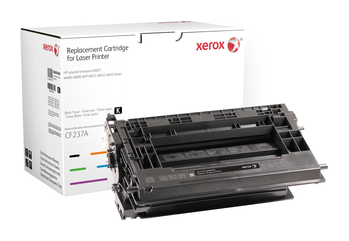 Xerox - Black - compatible - toner cartridge (option for: HP 37A, HP CF237A) - for HP LaserJet Enterprise M607, M608, M609, MFP M633, LaserJet Enterprise Flow MFP M633