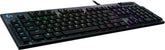 Logitech Gaming G815 - Keyboard - Backlit - USB - Spanish - Switch: GL Tactile - Black